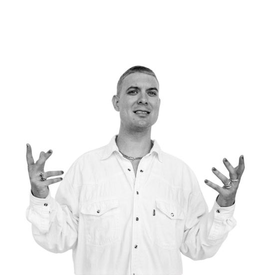 Portræt af Caspar Eric